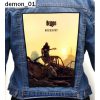 Demon 01 - Photo Quality Printed Back Patch