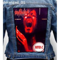Deranged 01 - Photo Quality Printed Back Patch