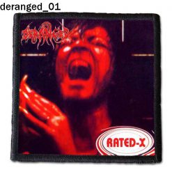 Deranged 01 - Small Printed Patch