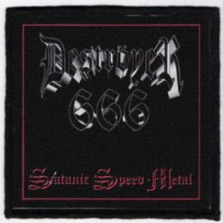 Destroyer666 Ssm - Small Printed Patch