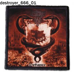 Destroyer 666 01 - Small Printed Patch