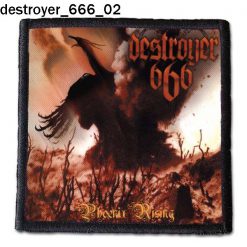 Destroyer 666 02 - Small Printed Patch