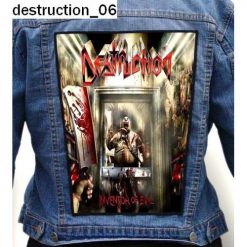 Destruction 06 - Photo Quality Printed Back Patch
