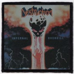 Destruction Io - Small Printed Patch
