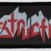 Destruction Logo - Small Printed Patch