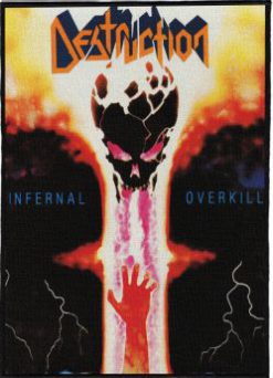 Destruction Io - Monster Size Printed Back Patch (30x41cm - 11.7x 16.1inch)