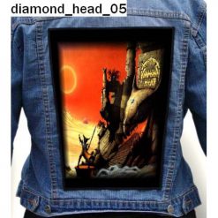 Diamond Head 05 - Photo Quality Printed Back Patch