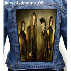 Diary Of Dreams 08 - Photo Quality Printed Back Patch