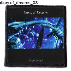 Diary Of Dreams 03 - Small Printed Patch