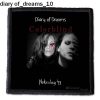 Diary Of Dreams 10 - Small Printed Patch