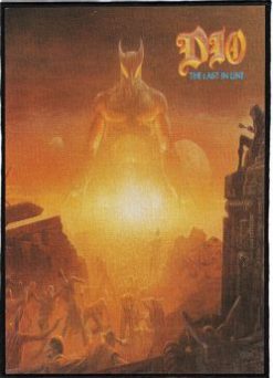 Dio Tlil - Monster Size Printed Back Patch (30x41cm - 11.7x 16.1inch)
