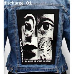 Discharge 01 - Photo Quality Printed Back Patch