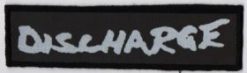 Discharge Logo - Small Printed Patch