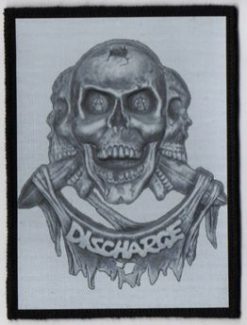 Discharge Logo2 - Small Printed Patch