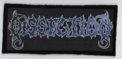 Dissection Logo - Small Printed Patch