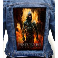 Disturbed 01 - Photo Quality Printed Back Patch