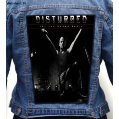 Disturbed 10 - Photo Quality Printed Back Patch