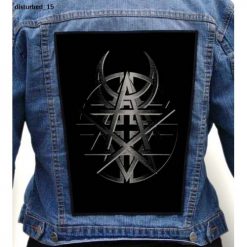Disturbed 15 - Photo Quality Printed Back Patch