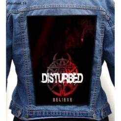 Disturbed 16 - Photo Quality Printed Back Patch