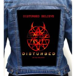 Disturbed 17 - Photo Quality Printed Back Patch