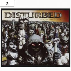 Disturbed Ten T 9019 - Small Printed Patch