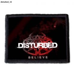 Disturbed 16 - Small Printed Patch