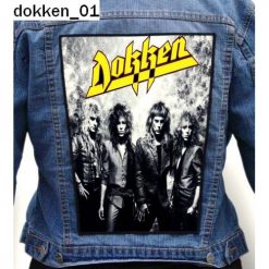 Dokken 01 - Photo Quality Printed Back Patch