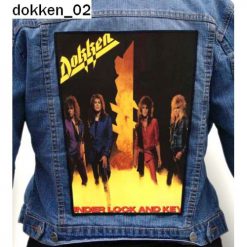 Dokken 02 - Photo Quality Printed Back Patch