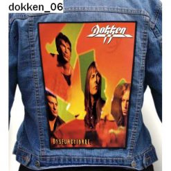 Dokken 06 - Photo Quality Printed Back Patch