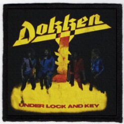 Dokken Under Lock And Key02 - Small Printed Patch