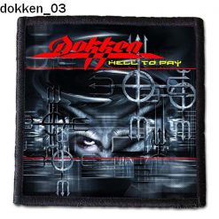 Dokken 03 - Small Printed Patch