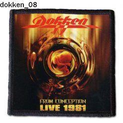 Dokken 08 - Small Printed Patch