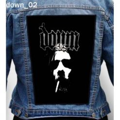 Down 02 - Photo Quality Printed Back Patch