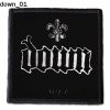 Down 01 - Small Printed Patch
