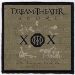 Dream Theater S - Small Printed Patch
