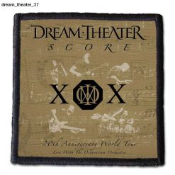 Dream Theater 37 - Small Printed Patch