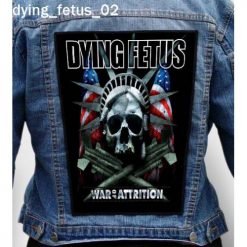 Dying Fetus 02 - Photo Quality Printed Back Patch