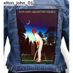 Elton John 01 - Photo Quality Printed Back Patch