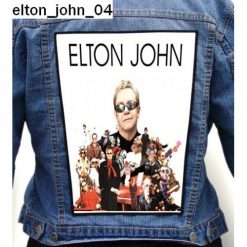 Elton John 04 - Photo Quality Printed Back Patch