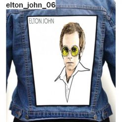 Elton John 06 - Photo Quality Printed Back Patch