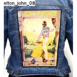 Elton John 08 - Photo Quality Printed Back Patch