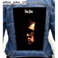 Elton John 10 - Photo Quality Printed Back Patch