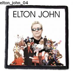 Elton John 04 - Small Printed Patch