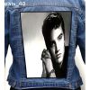 Elvis Presley 40 - Photo Quality Printed Back Patch