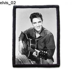 Elvis 02 - Small Printed Patch