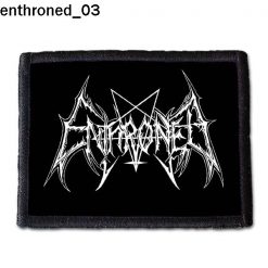 Enthroned 03 - Small Printed Patch