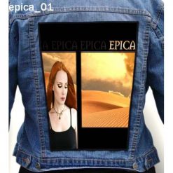 Epica 01 - Photo Quality Printed Back Patch