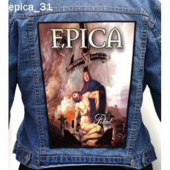 Epica 31 - Photo Quality Printed Back Patch