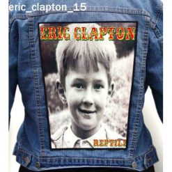Eric Clapton 15 - Photo Quality Printed Back Patch