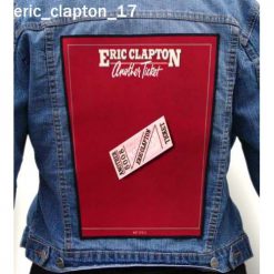 Eric Clapton 17 - Photo Quality Printed Back Patch